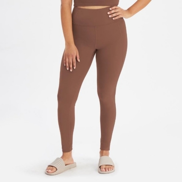 girlfriend collective Pants - Girlfriend Collective Compressive High Rise Full Length Legging Storm Size Large